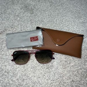 Pink Aviator Sunglasses